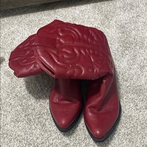 Red Women's Cowboy Boots